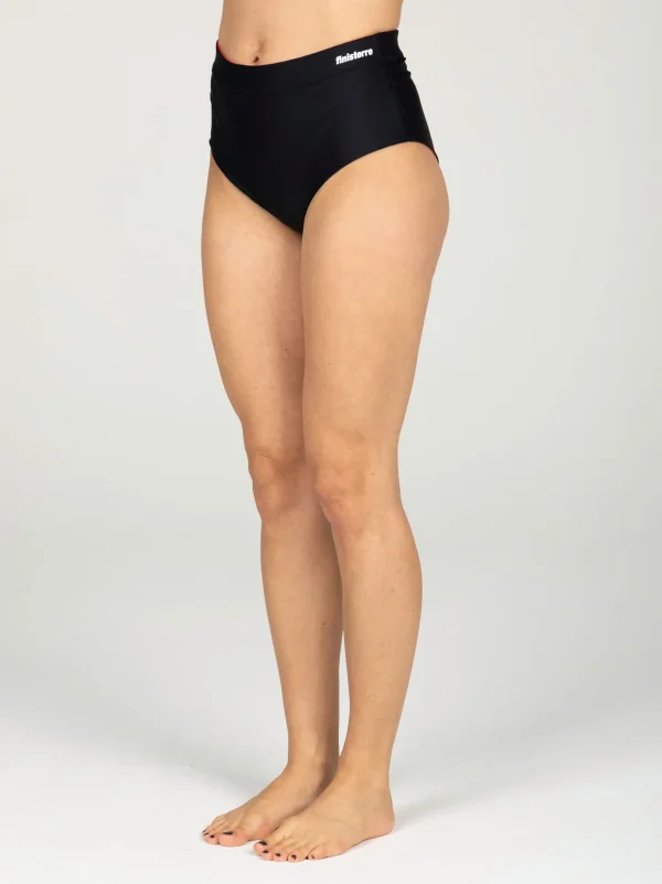 Swimwear & Bikinis*Finisterre Anella Reversible High Waist Bikini Pant Black / Coral Red