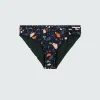 Swimwear & Bikinis*Finisterre Anella Reversible Mid Rise Bikini Pant Microplastics Print / Forest