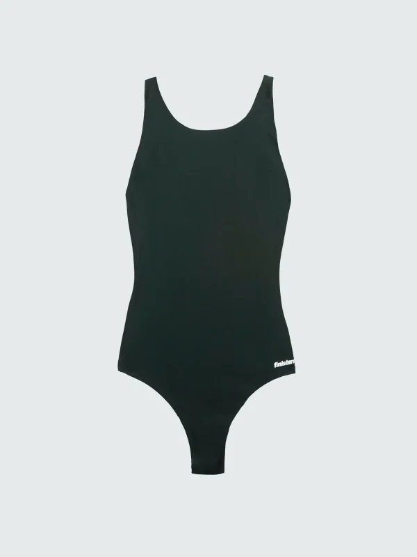 Swimwear & Bikinis*Finisterre Anella Reversible Swimsuit Microplastics Print / Forest