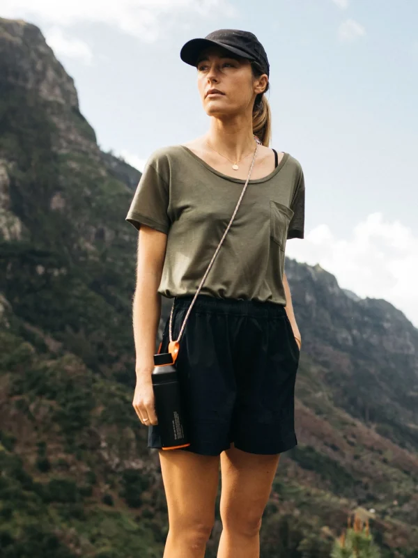 Tops & T-Shirts*Finisterre Aneta T-Shirt Olive