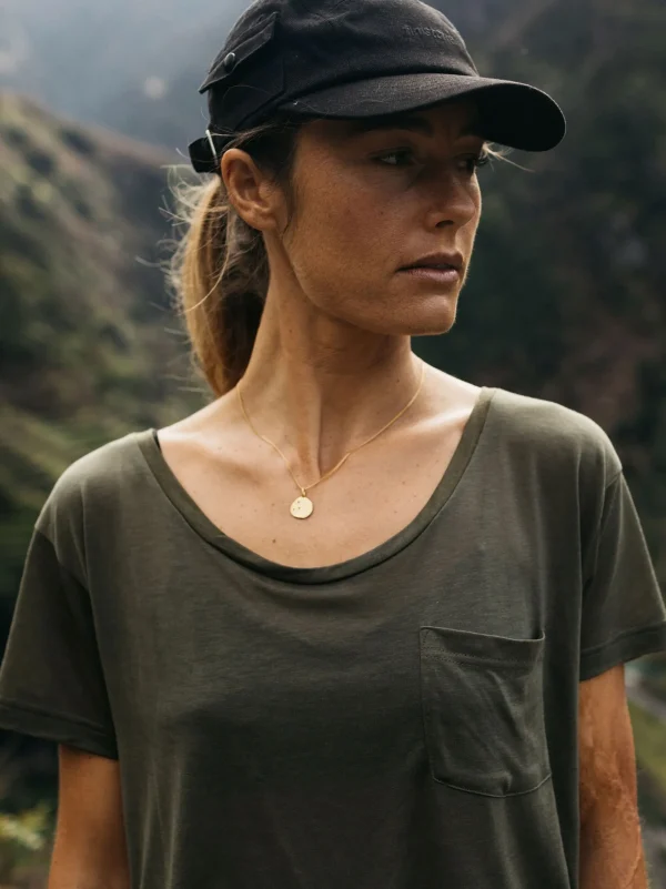 Tops & T-Shirts*Finisterre Aneta T-Shirt Olive