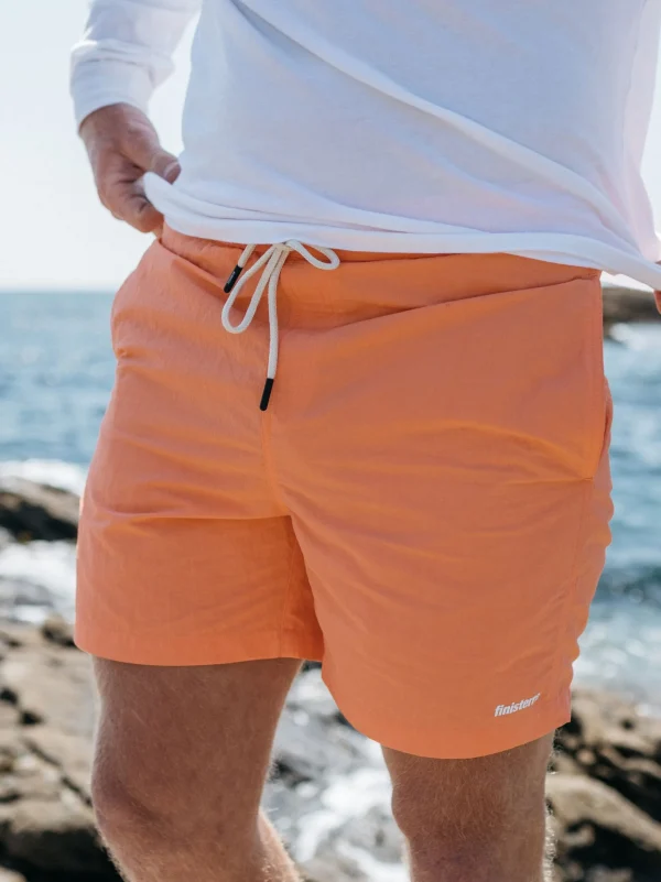 Swimwear*Finisterre Atlas Swim Shorts Salmon Pink