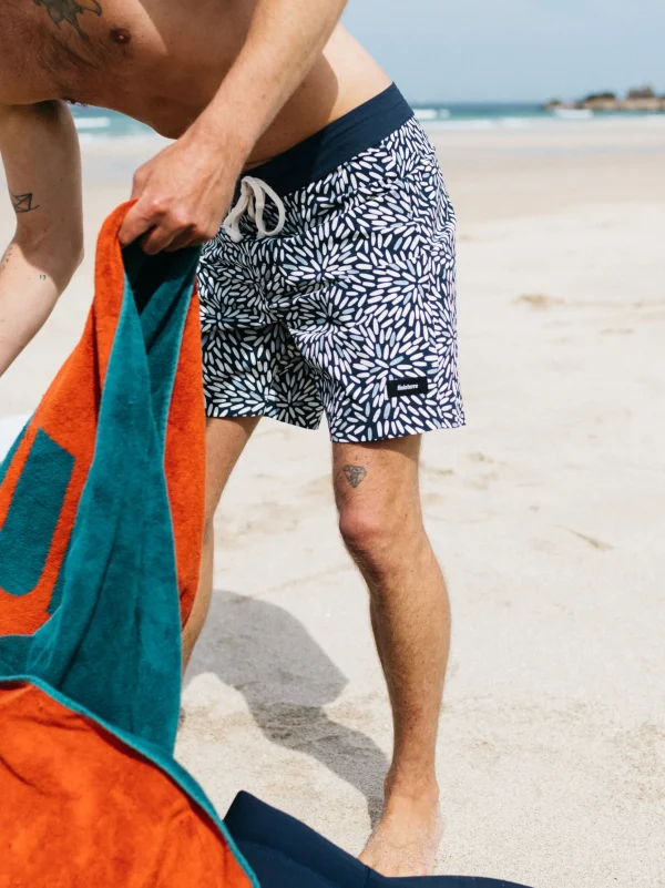 Shorts*Finisterre Badlands Boardshort 18 Navy / Board Floral