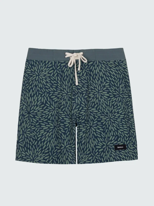 Shorts*Finisterre Badlands Boardshort 18 Deep Sea / Board Floral