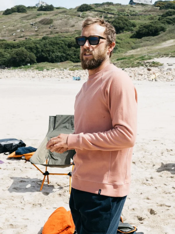 Sweatshirts & Hoodies*Finisterre Baffin Sweatshirt Clay