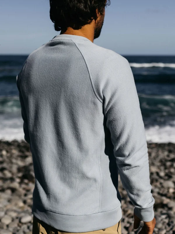 Sweatshirts & Hoodies*Finisterre Baffin Sweatshirt Sky