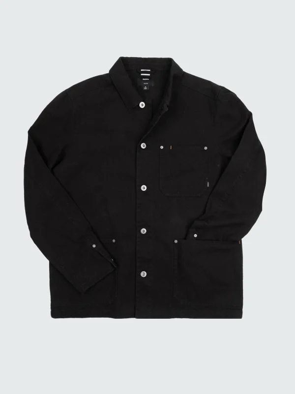 Jackets*Finisterre Basset Chore Jacket Black