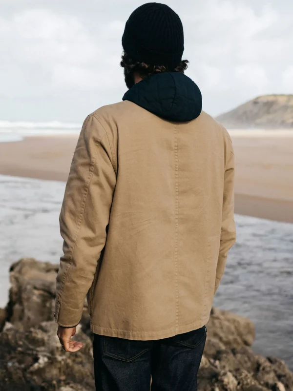 Jackets*Finisterre Basset Chore Jacket Flint