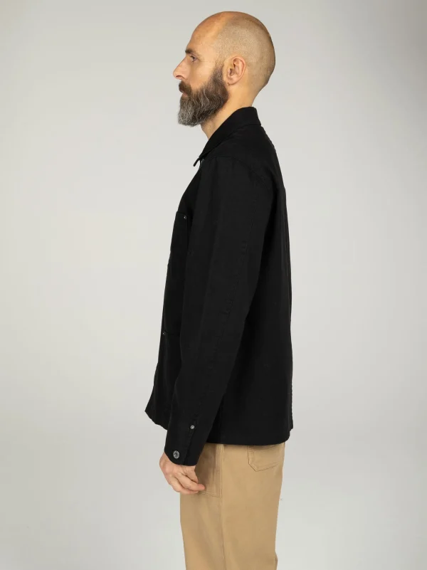 Jackets*Finisterre Basset Chore Jacket Black