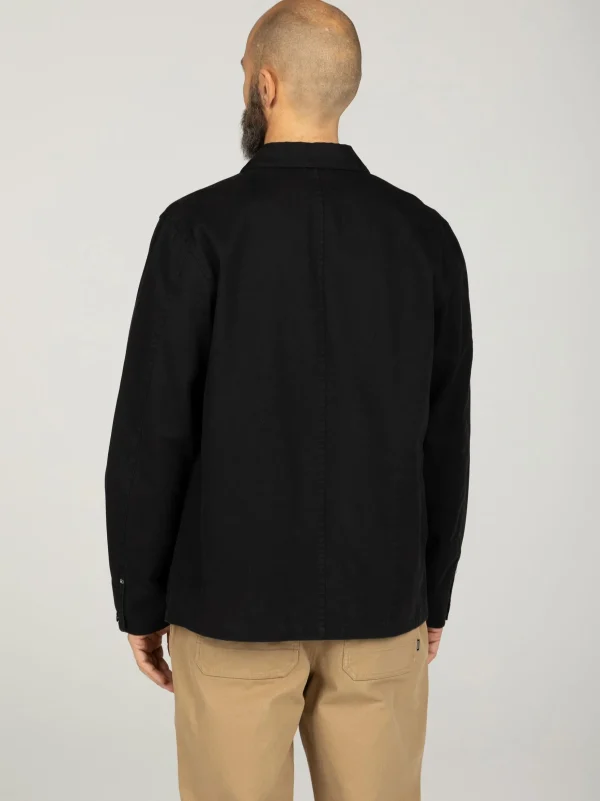 Jackets*Finisterre Basset Chore Jacket Black