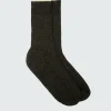 Socks*Finisterre Bosun Sock Khaki/Ecru