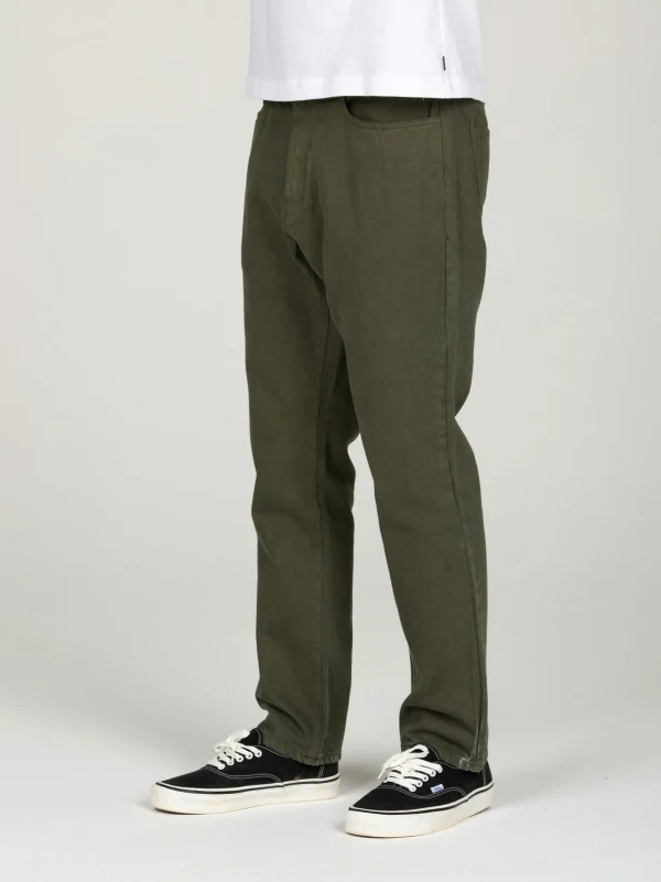 Trousers & Jeans*Finisterre Breaker 5-Pocket Jean Olive