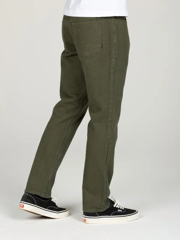 Trousers & Jeans*Finisterre Breaker 5-Pocket Jean Olive