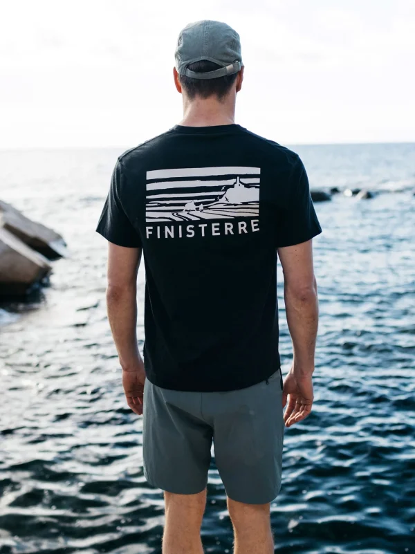 T-Shirts*Finisterre Cape T-Shirt Black