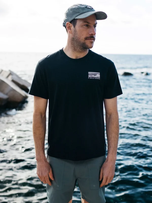 T-Shirts*Finisterre Cape T-Shirt Black