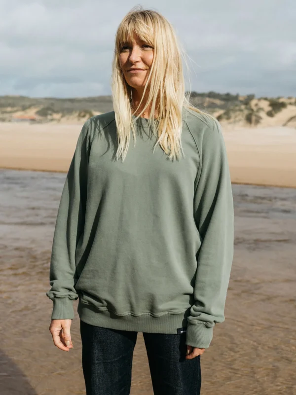 Sweatshirts & Hoodies*Finisterre Coho Sweatshirt Seaspray