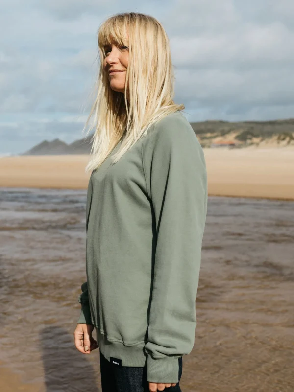 Sweatshirts & Hoodies*Finisterre Coho Sweatshirt Seaspray