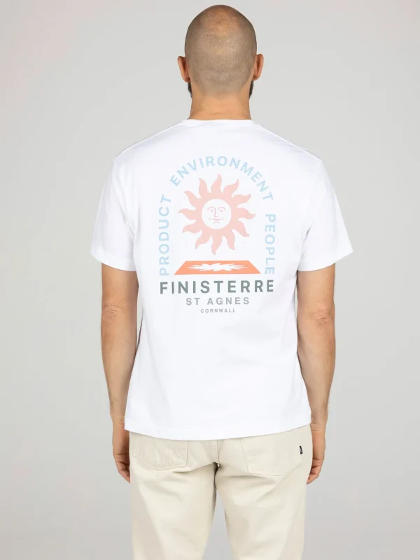 T-Shirts*Finisterre Commitment T-Shirt White