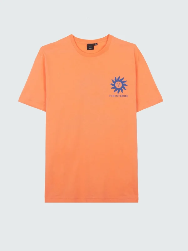 T-Shirts*Finisterre Commitment T-Shirt Salmon Pink