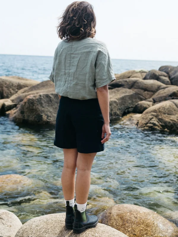 Tops & T-Shirts*Finisterre Cove Linen Shirt Seaspray