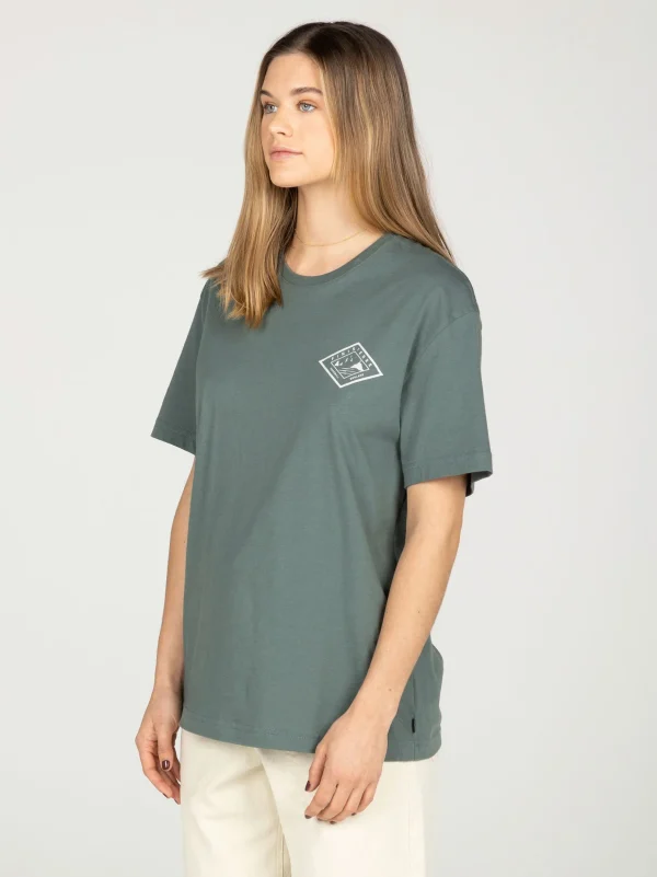 Tops & T-Shirts*Finisterre Diamond Logo T-Shirt Deep Sea