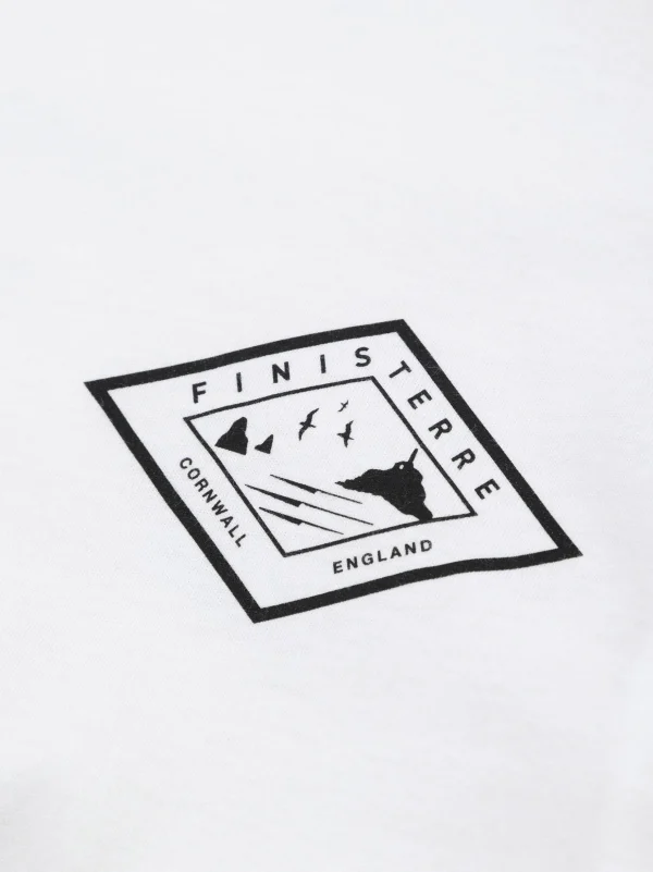 Tops & T-Shirts*Finisterre Diamond Logo T-Shirt White