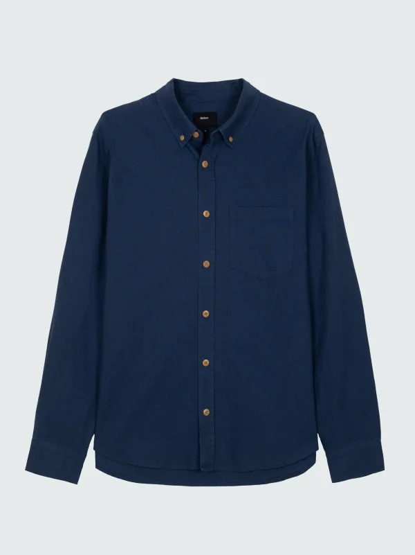 Shirts*Finisterre Eaton Long Sleeve Shirt Marina