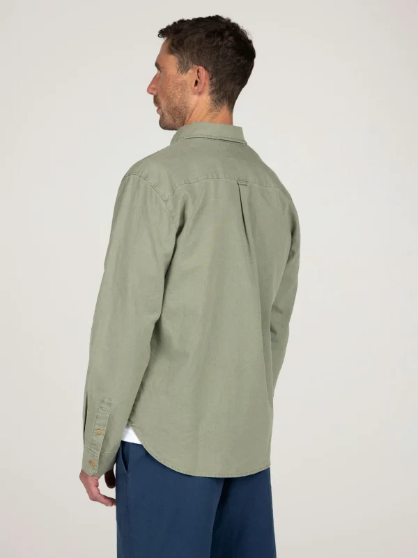 Shirts*Finisterre Eaton Long Sleeve Shirt Seaspray