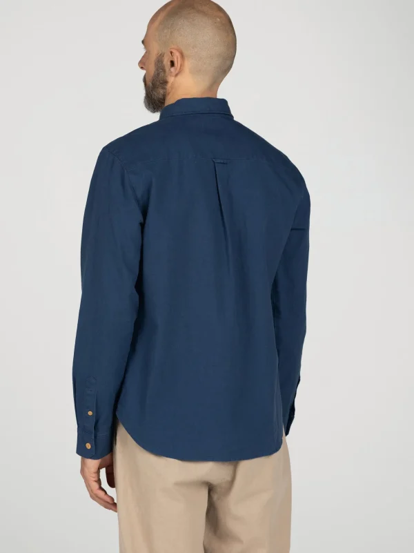 Shirts*Finisterre Eaton Long Sleeve Shirt Marina