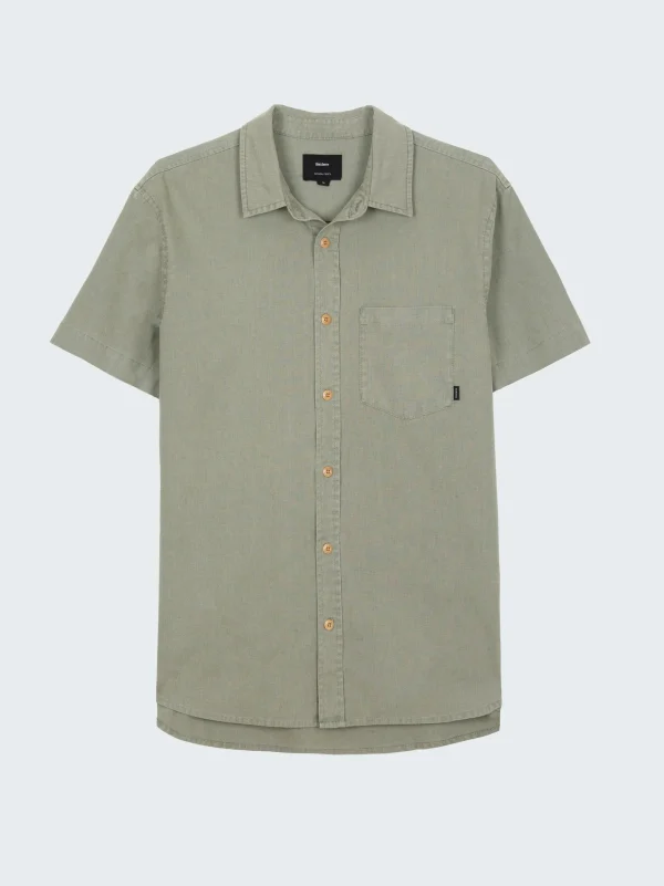 Shirts*Finisterre Eaton Short Sleeve Shirt Seaspray