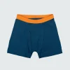 Base Layers & Underwear*Finisterre Eddy Merino Wool Boxers Kingfisher / Copper