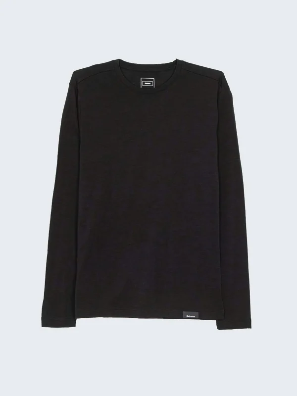 Base Layers & Underwear*Finisterre Eddy Merino Wool Long Sleeve Base Layer Black