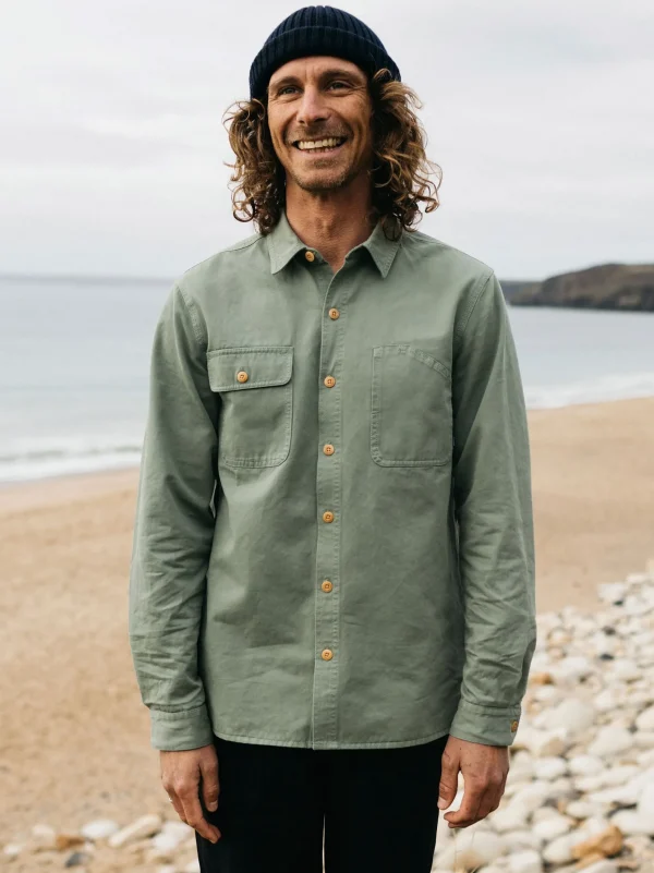 Shirts*Finisterre Eddystone Shirt Seaspray