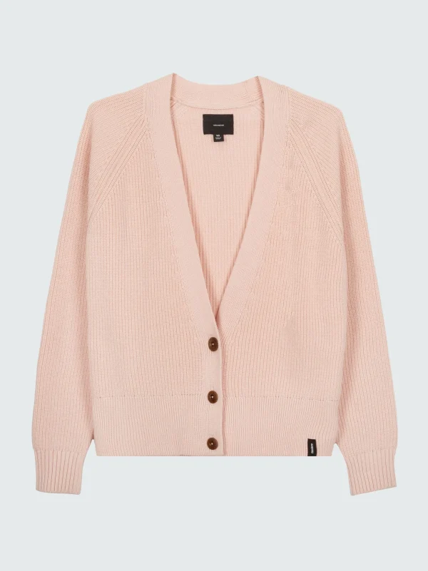 Knitwear*Finisterre Eden Cardigan Pink Sky