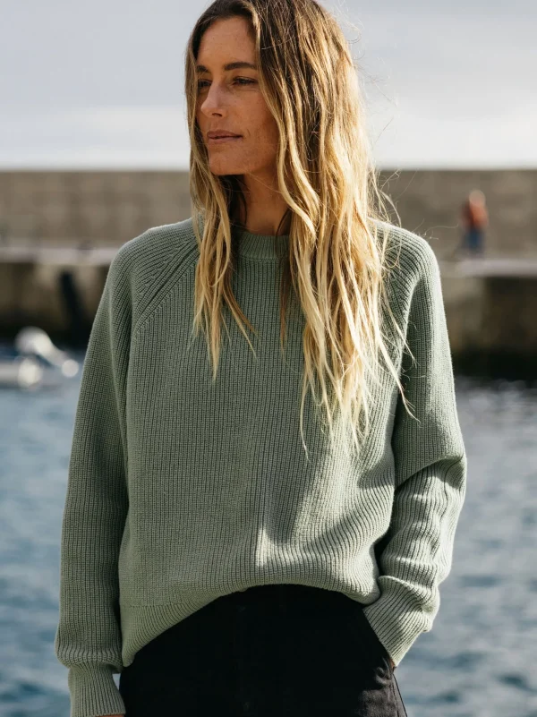 Knitwear*Finisterre Eden Jumper Seaspray