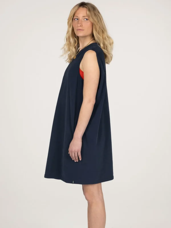 Dresses*Finisterre Enkus Sweat Dress Navy