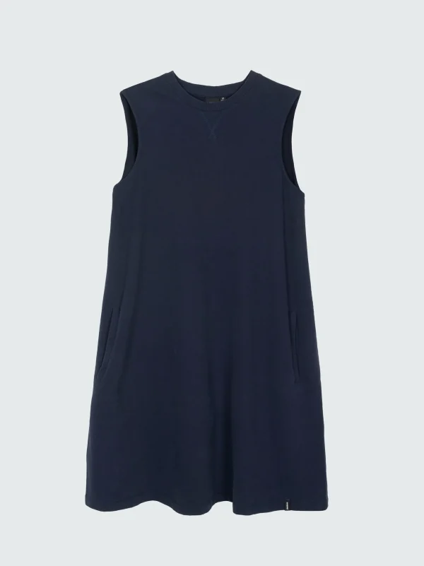 Dresses*Finisterre Enkus Sweat Dress Navy