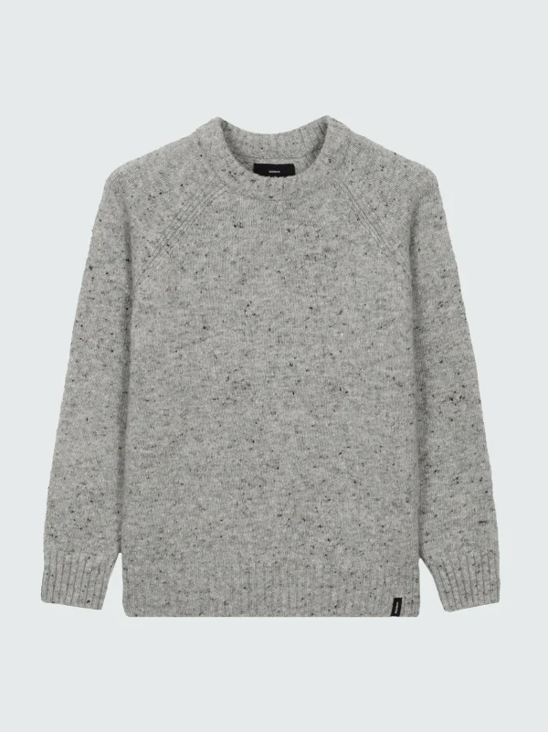 Knitwear*Finisterre Farne Crew Neck Knit Jumper Dove Grey