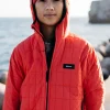 Jackets*Finisterre Firecrest Hooded Jacket Coral Red