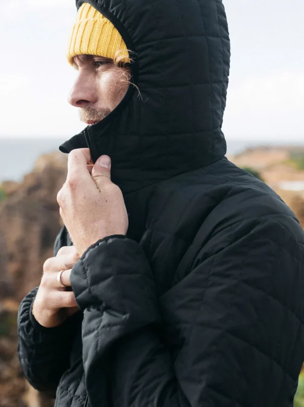 Jackets*Finisterre Firecrest Hooded Jacket Black