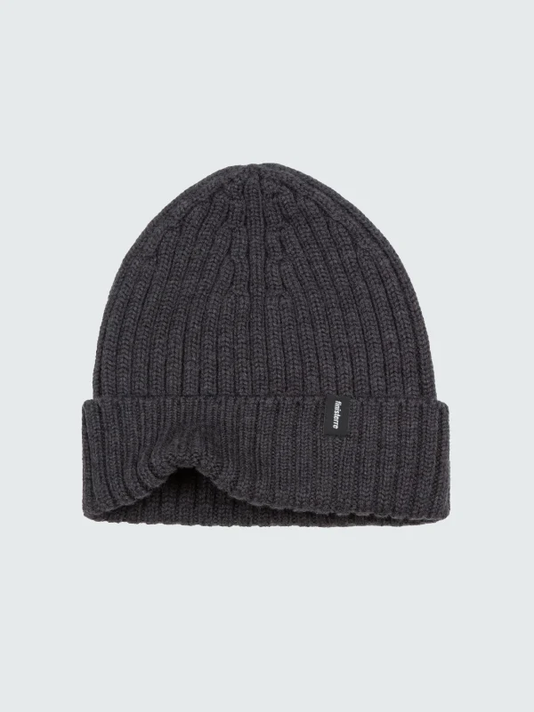 Hats, Caps & Beanies*Finisterre Fisherman Beanie Charcoal