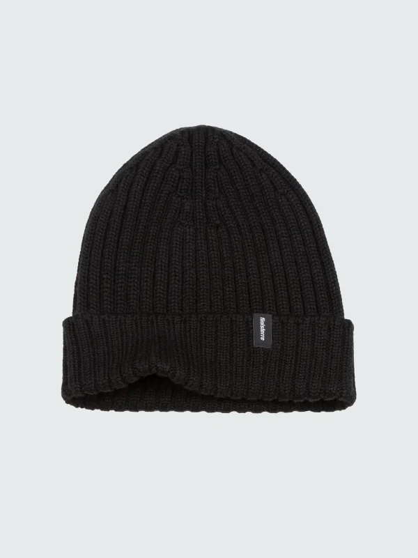 Hats, Caps & Beanies*Finisterre Fisherman Beanie Black