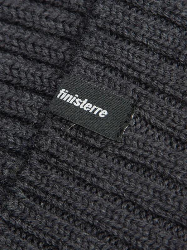 Hats, Caps & Beanies*Finisterre Fisherman Beanie Charcoal