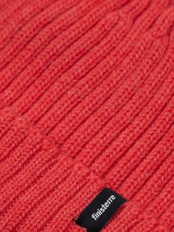 Hats, Caps & Beanies*Finisterre Fisherman Beanie Coral Red