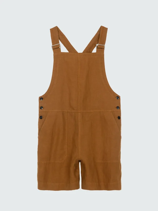 Dungarees & Jumpsuits*Finisterre Hale Linen Playsuit Sable