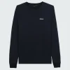 Tops & T-Shirts*Finisterre Harlyn Logo Long Sleeve T-Shirt Navy