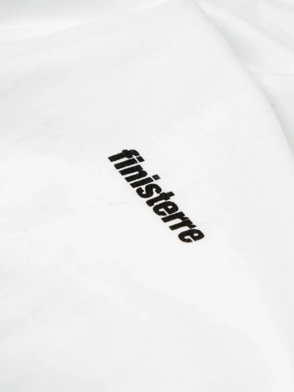 T-Shirts*Finisterre Harlyn Logo Long Sleeve T-Shirt White