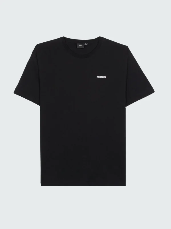 Tops & T-Shirts*Finisterre Harlyn Logo T-Shirt Black