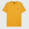 Tops & T-Shirts*Finisterre Harlyn Logo T-Shirt Faded Yellow