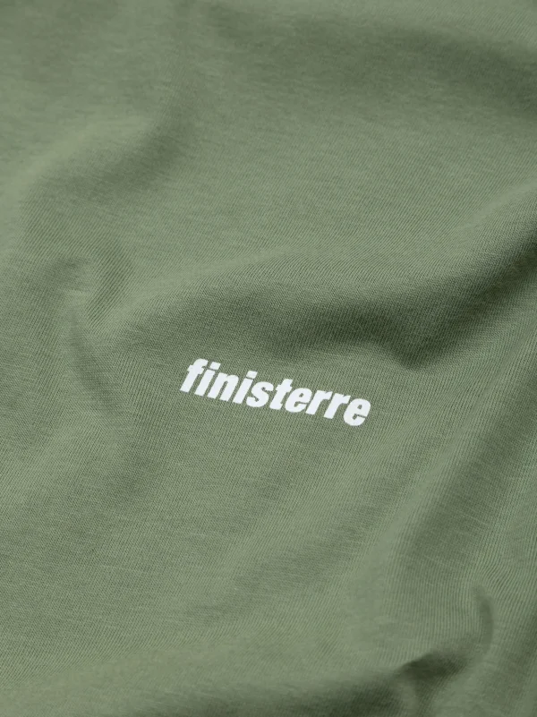 T-Shirts*Finisterre Harlyn Logo T-Shirt Seaspray